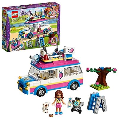 LEGO - 41333 - Friends - Jeu de Construction - le Véhicule de Mission d'Olivia