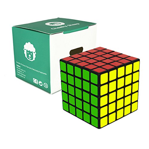 Imagen 1 de 5x5 Speed Cube - Cubo Mágico - Speedcube negro - édicion Cubikon Cheeky Sheep