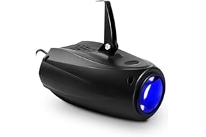 PROPULSION LIFE 64 luces LED para escenario RGBW, proyector, luz de fiesta, automática/activada por sonido, efecto de luz estroboscópica para bodas, eventos de discoteca, Halloween, Navidad