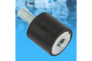 KIMISS M3 M5 M6 Supporti in Gomma antivibrazione Silentblock | 4 Pezzi Supporto Ammortizzante per compressori d'Aria, Motori, Pompe e Altro