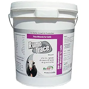 REFIT ANIMAL CARE Veterinary Trace Minerals for Cows, Cattle, Goat & Animals 10 Kg, Rumo Trace Powder