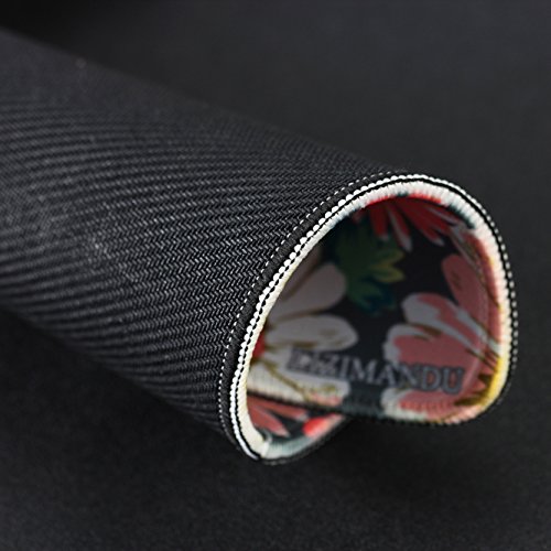 Gaming Mauspad(260 x 210 x 4 mm) ,Lizimandu Silent Designer Mousemat /Standard Size Anti-Rutsch-Gummi-Basis Mauspad(Gänseblümchen/Daisy) - 7