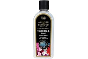 ASHLEIGH & BURWOOD - Lamp Fragrance 500mL - Actively Purifies, Cleanses, and Perfumes Home - Natural Ingredients - Light, Floral, Spicy, Wooden Scent - 20 Hours Burn Time (Tayberry & Rose)