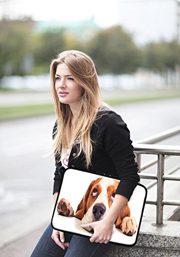 PEDEA Design Schutzhülle Notebook Tasche bis 13,3 Zoll (33,7cm), Beagle - 3