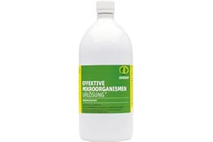 MULTIKRAFT Solution de micro-organismes activés (EM activés) - 1 litre - Pour la production d'EM activés comme additif de sol ainsi que pour les étangs naturels et avec fond en plastique