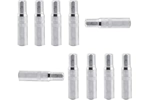 HPiano 10 Stck Ventilverlängerung Ventil verlängerung Adapter, Reifenventil Erweiterungsadapter, Luftreifen Erweiterungsventiladapter für Auto, Auto, LKW Van Caravan