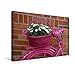 Produktbild Premium Textil-Leinwand 45 cm x 30 cm quer, Pink | Wandbild, Bild auf Keilrahmen, Fertigbild auf echter Leinwand, Leinwanddruck: Dekoratives Fahrrad (CALVENDO Mobilitaet)