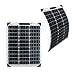 Produktbild GreenAkku Semi Flex Solarmodul 50 Watt Monokristallin Photovoltaik 12V Solarpanel optimal für Wohnmobil, Gartenhaus oder Boot