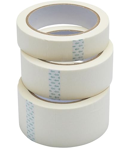 Rollo De Papel Crepé Kip 18 Mm X 50 M - Cinta De Pintor Para Bordes Perfectos, Resistente Al Agua Y De Fácil Despegado