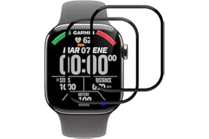 BEUKEI 2 Stück Panzer Schutz Glas für Apple Watch Series 10 42mm, Panza Glass Film,9H Härte,HD Klare,Blasenfrei,Anti-Kratzen, Handy Schutzfolie