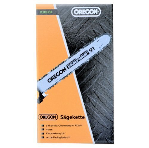 OREGON Sägekette Ersatzkette Kette 91 PX 057 40cm 3/8" 57 Treibglieder für AEG Alko Alpina Bosch CUB CADET Dolmar ECHO Einhell HITACHI Ikra JOBU John Deer JONSERED King Craft MAFELL Poulan RYOBI Shindaiwa/SDK/Iseki SHINGU Solo TANAKA Top Craft