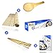 Produktbild Merci Myself Set für Sushi und Makis Sushi Kit - Sushi Maker 2er Bambus Natur + 2 Paar Essstäbchen + Löffel aus Bambus + E-Book Rezepte