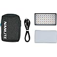 NANLITE LED Pocket Light, LitoLite 5C - RGBWW Mini Panel, Adjustable Color Temperature, 360° Hue Control, USB-C Charging, Bluetooth Connectivity, 1.5hr Battery Life, Water Resistant