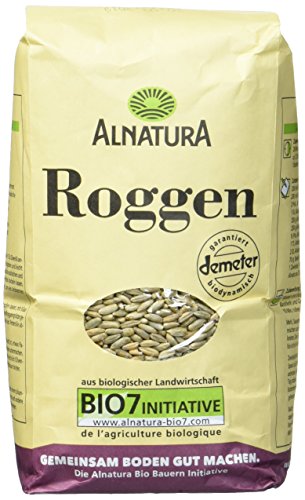 Preisvergleich Produktbild Alnatura Demeter Bio Roggen, 6er Pack (6 x 1 kg)