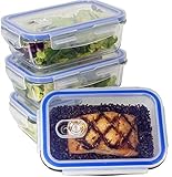SATISFACCIÓN 100% GARANTIZADA Y REGALO PERFECTO. Garantizamos tu satisfacción o siempre iremos un paso más allá para asegurar que estés contento con tu experiencia como comprador de Misc Home Inc. Este pack a todo color es el regalo perfecto para todo aquel que esté pensando en planificar sus comidas o simplemente necesite contenedores de vídrio para comida con tapas con cierre de bloqueo.