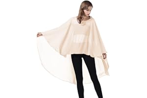 BEAUTELICATE Chal de Novia Fiesta Gasa Mujer Vintage Mantón Ligero Primavera Verano Bodas Elegante Estola Cerimonia Evento Formal Graduación Cosplay Elf