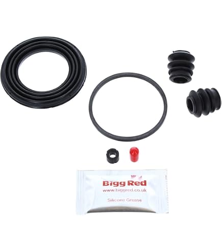 Kit Riparazione Pinza Freno Posteriore Bigg Red - Guarnizioni E Pistoni Compatibile Multimarche