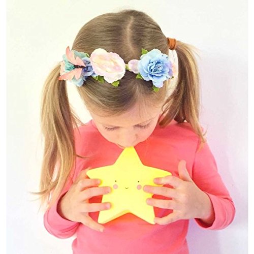 A little lovely company – Nachtlampe Nachtlicht – Mini Star Light – Sternenlicht – Gelb - 3