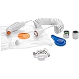 Bidet Portatile HELLO BIDET TRAVEL, Doccetta Bidet Igiene Intima, Si collega al Rubinetto, Doccino Bidet da Viaggio con Adatt