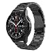 Produktbild Samsung Gear S3 Armband , Dokpav® Edelstahl Armband Uhrenarmband Erstatzband mit Drei Perle Schnalle Design für Samsung Gear S3 Classic / Frontier - Schwarz