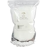 Eco-Lux Essentials Cera di paraffina Premium per la Realizzazione di Candele - Forma di Perle di Pellet (1KG)