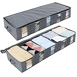 Lifewit Bolsa de Almacenamiento Debajo de la Cama con 5 Ventana...