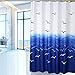 Produktbild Duschvorhang dicker Wasserdicht europäischen Polyester Mehltau Partition Badezimmer-vorhang (17 Größen) Anti-statische Duschvorhang (Größe: 100 * 180 cm).