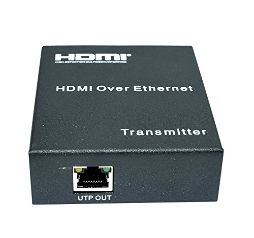 MP power ® HDMI Extender über CAT5/CAT6 Ethernet Kabel, LAN oder Router Verbindung für 1080p Full HD bis zu 100m mit HDMI Sender + Empfänger/Receiver, HDCP kompatibel - 5