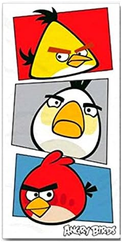 Angry Birds Beach Towel/Bath Towel 70 x 140 cm Original Licensed Product