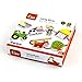 Wooden Farm Lacing Blocks Set