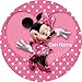 Produktbild Tortenaufleger Minnie Mouse4 mit Wunschtext / 20 cm Ø