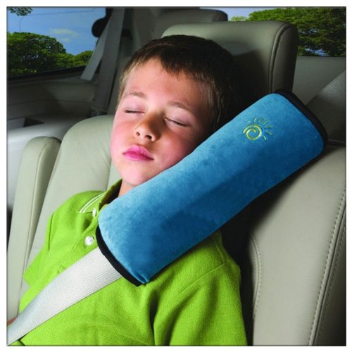 KooPower Car Safety Seat Belts Pad Pillow Cushion for Children Kids Blue