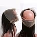 Sunwell 360 Lace Frontal Band Closure 6A Brazilian Straight with Natural Hairline for Black Women Natural Color 12"