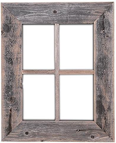 Old Rustic Window Barnwood Frames - Not For Pictures by Rustic Decor