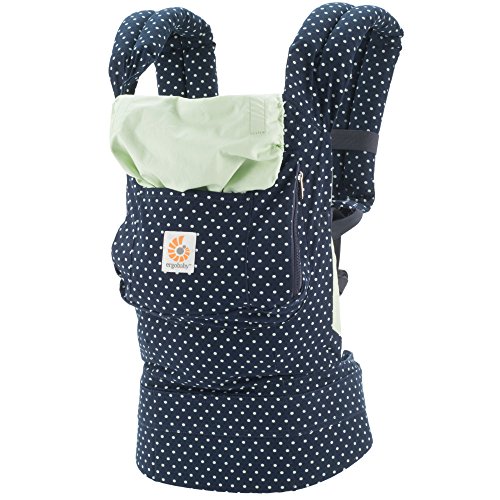 Ergobaby Carrier Original Indigo Mint Dots 2015 model