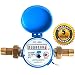 Produktbild Wasserzähler Flow Haus und Garten 1,5 m3/h mit 1/5,1 cm Non Return Messing Beschläge