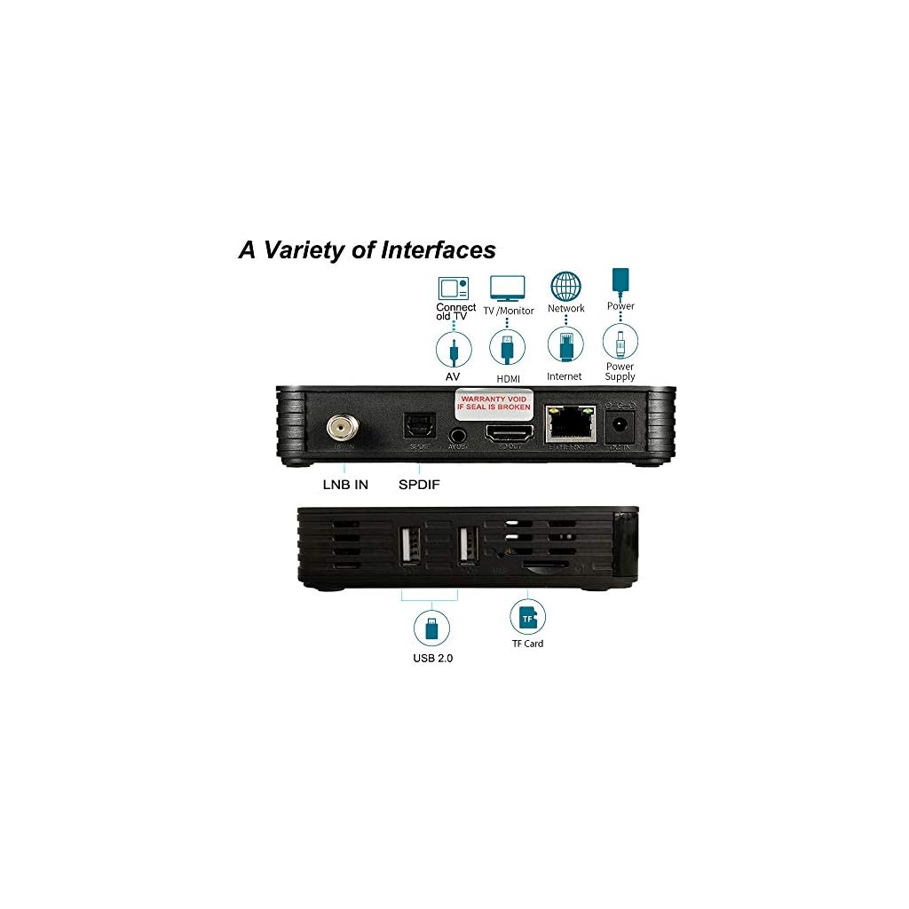 GT MEDIA GTT2 Decodificador TDT Android 6.0 TV Box 4K Digital Receptor