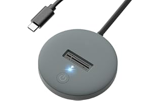 ISHEEP Lector M.2 Nvme/Sata SSD Docking Station, Adaptador NVME a USB, Soporte M.2 SSD Externo 10 Gbps, SSD duplicador para Windows 7/8/10/Mac OS/Linux. K1698P2