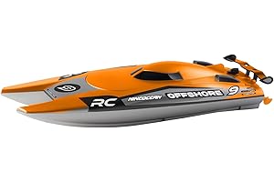 EDUCA Ninco Nincocean Offshore, Spettacolare Catamarano Che Raggiunge Una velocità di Oltre 25 Km/H, Dotato di 2 Motori, Batteria Li-Ion 7.4V e 650Mah, Partire da 6 Anni, NH99040