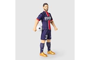 Sockers - lalka Messi, Gracz Paryża Saint-Germain | Figurka gracza PSG: Messi | Idealny dla ciast, fanów Argentyny lub kolekcjonerów | 30 cm