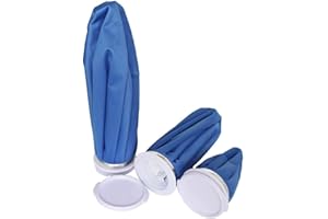VSPORTS Borse di Ghiaccio per Lesioni Riutilizzabile Ospitare Acqua Calda Fredda Cubetti di Ghiaccio Buono Per Alleviare la Febbre Schiena Spalla Denti Gomito Pancia Dolore Alla Caviglia 3 Pezzi