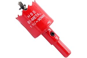 30mm Hole Saw LAIWEI Hole Cutter,For Drilling Wood, Aluminum Profiles,PVC and Other Materials(1-3/16"(30mm))…