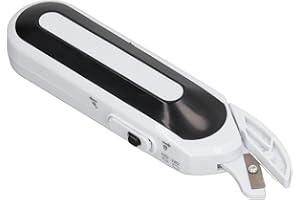 GLOGLOW Elektrische Schere, 2 Stromversorgungsmodi Elektrische Schere mit Metallklinge Kabellose tragbare Mini-Elektroschere für Handwerker-Näherin