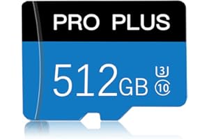 HYZEZTRX Carte mémoire Micro SD 512 Go Classe 10 microSDXC Haute Vitesse pour Nintendo Switch, Appareil Photo Numérique, Tablette et Dron