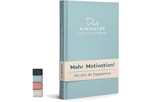 ‎URBESTSELF 6-Minuten Erfolgsjournal – #1 Tagesplaner 2026 für Fokus & Motivation – Undatierter To Do Planer – Erfolgstagebuch für gelassene Zielerreichung