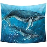 Ameublement Et Décoration Dessin Animé Bleu Mer Noir Requin