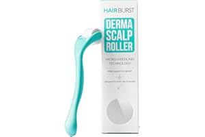 HAIRBURST Rouleau à micro-aiguilles de qualité supérieure pour la croissance des cheveux : Dermaroller 0,25 mm – Stimule le cuir chevelu et stimule la production de collagène