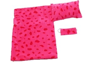 Uteruik - Set con sacco a pelo, benda e cuscino, accessori per bambola americana da 46 cm, 3 pezzi/set (B)