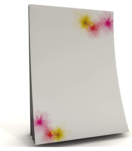 Notizblock A5 'Verträumter Herbst' – 50 Blatt, 90g/qm, Bedrucktes Motivpapier