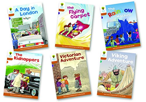 Oxford Reading Tree Biff, Chip and Kipper Level 8 Stories: Mixed Pack of 6